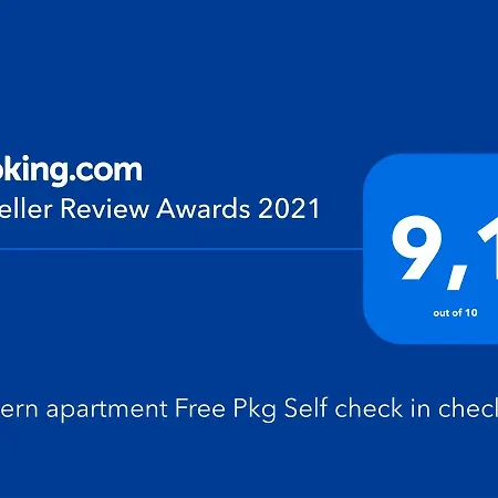 Apartmán Modern Free Pkg Self Check In Check Out